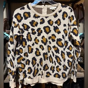 Leopard print sweater H&M size S